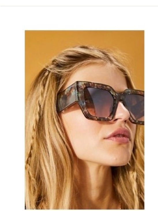 Free People Accessories - Free People Bel Air Oversized Square Sunglasses